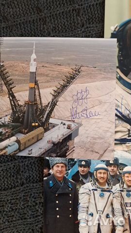 Фото космонавтов с автографами объявление продам
