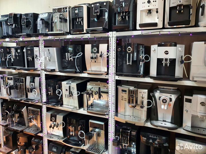 Кофемашины б/у с гарантией