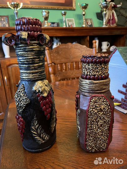 Бутылка стеклянная