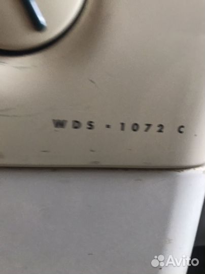 Стиральная машина zanussi wds 1072 c на запчасти