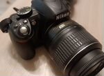 Зеркальный фотоаппарат Nikon d3100