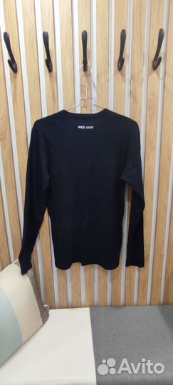 Лонгслив чёрный sajo, размер L