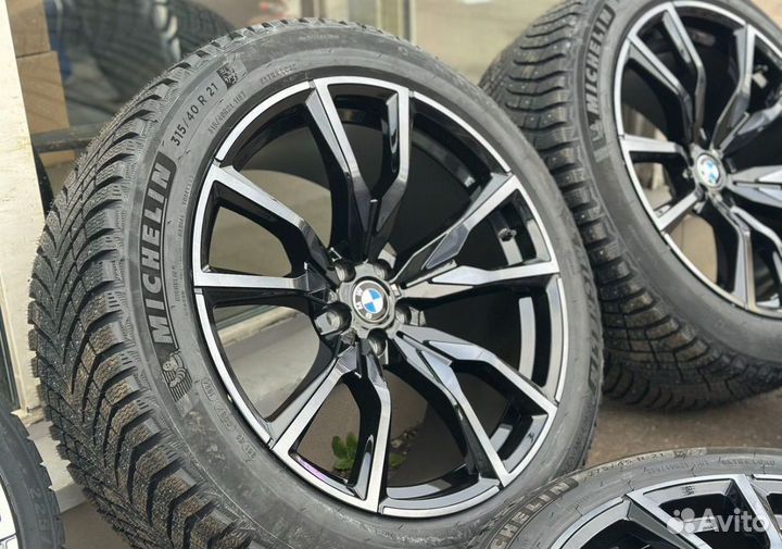 Колеса зимние R21 X5 G05 X6 G06 Michelin датчики