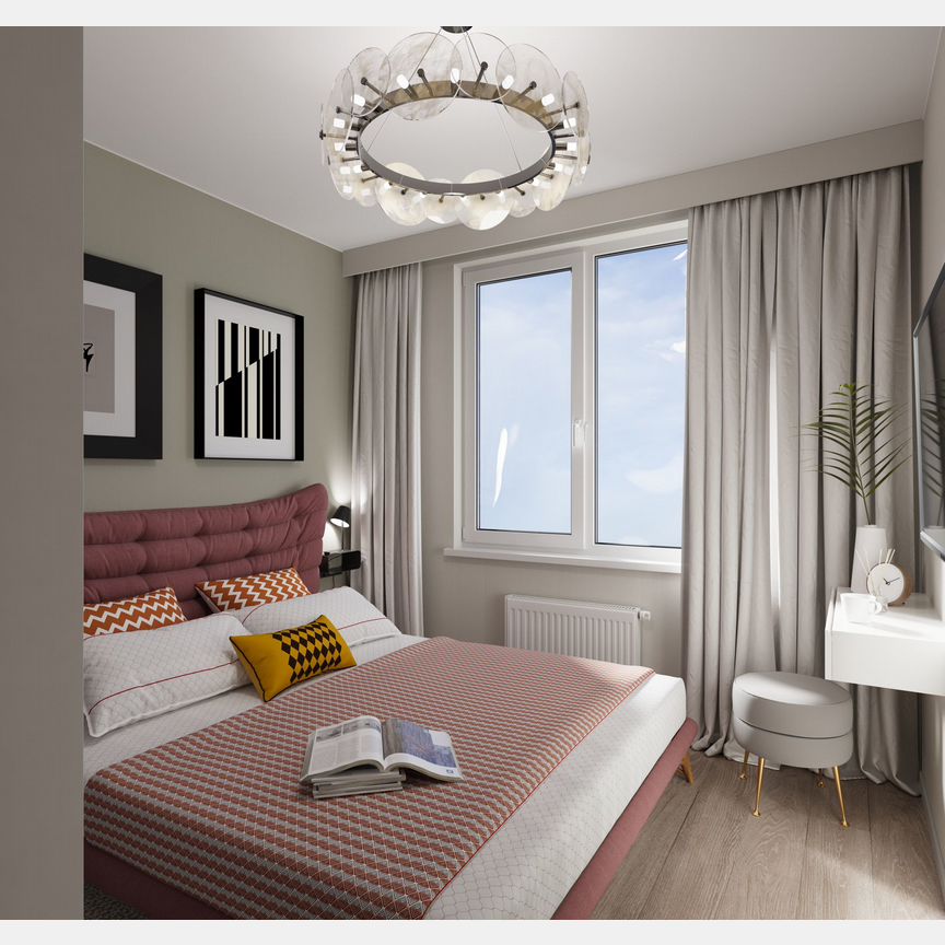 2-к. квартира, 49 м², 18/25 эт.