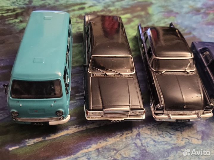 DeAgostini 1:43 модели машин Легенды СССР 8 штук
