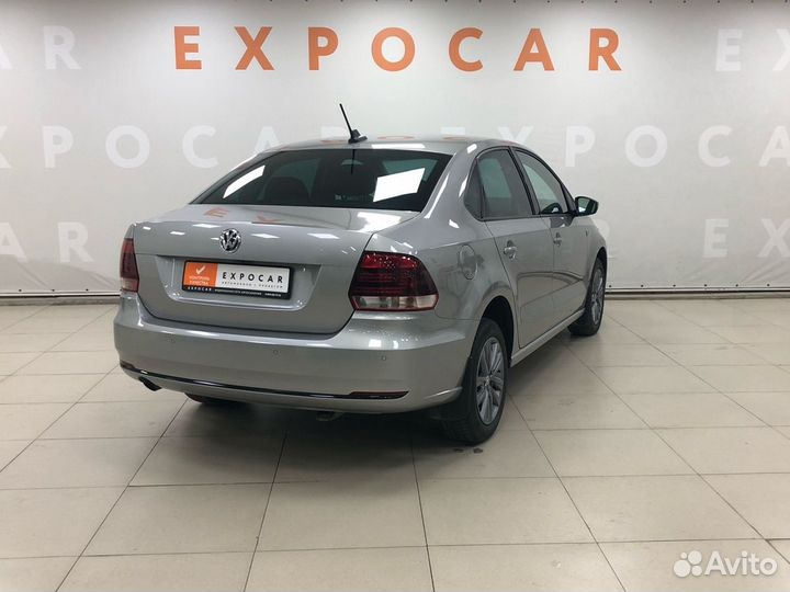 Volkswagen Polo 1.6 AT, 2019, 74 000 км