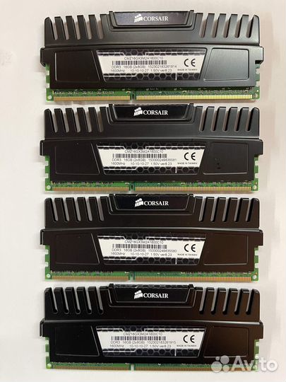 Системная память corsair vengeance DDR3