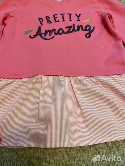 Туника/кофточка для девочки Carters р. 8 лет