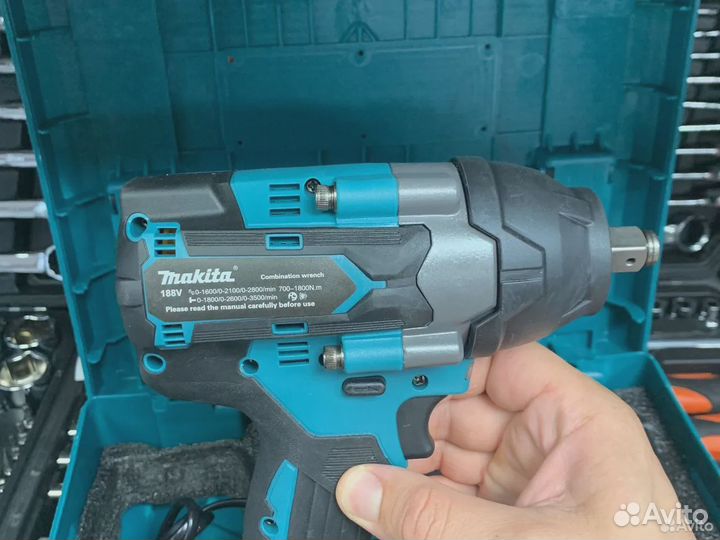 Гайковерт аккумуляторный makita 2000Нm. Новый