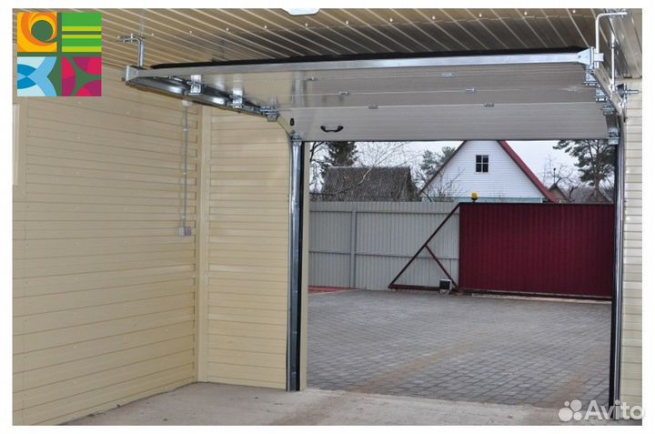 Секционные ворота alutech