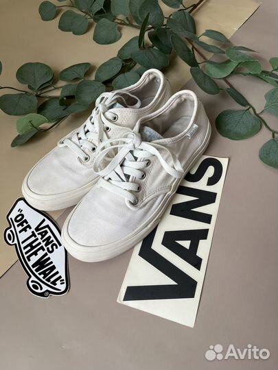 Кеды vans женские белые 37