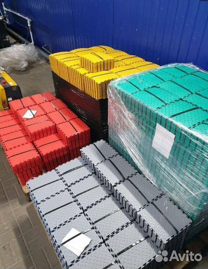 Модульная пвх плитка для склада