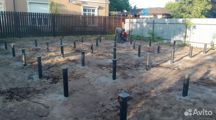 Сваи винтовые от производителя