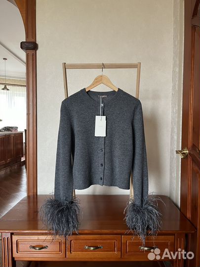 Новый Кардиган с перьями 12 storeez