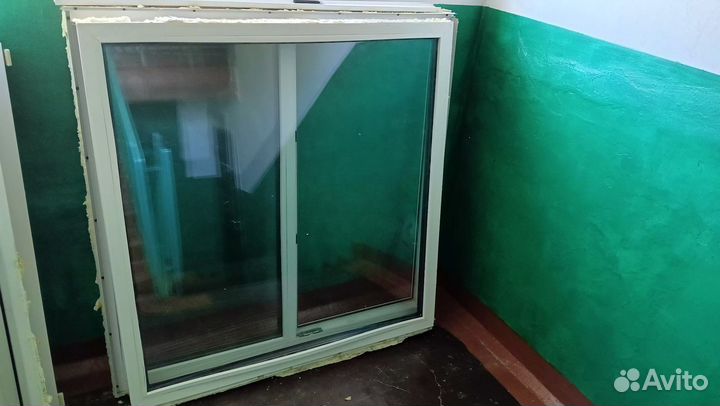 Балконная дверь с окном, окно комнатное