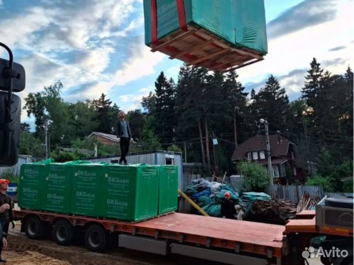 Газобетонные блоки / Пеноблоки вкблок D400 и D600