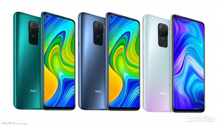 Задняя крышка Xiaomi Redmi Note 9/Note 9 Pro