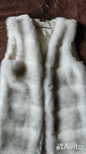 Меховая жилетка (безрукавка) 46р-р