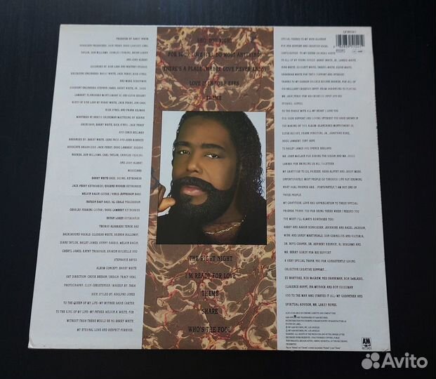 Barry White The Right Night & Barry White LP