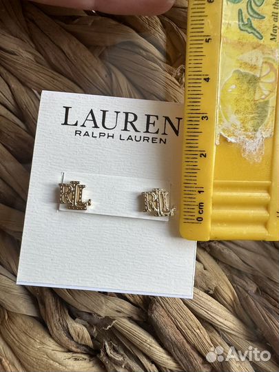 Серьги женские ralph lauren