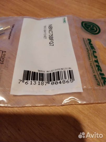 Eutrik nbnc75BFG7 коаксиальный разъем