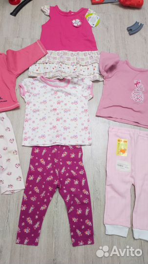Вещи пакетом на девочку до 80 размер