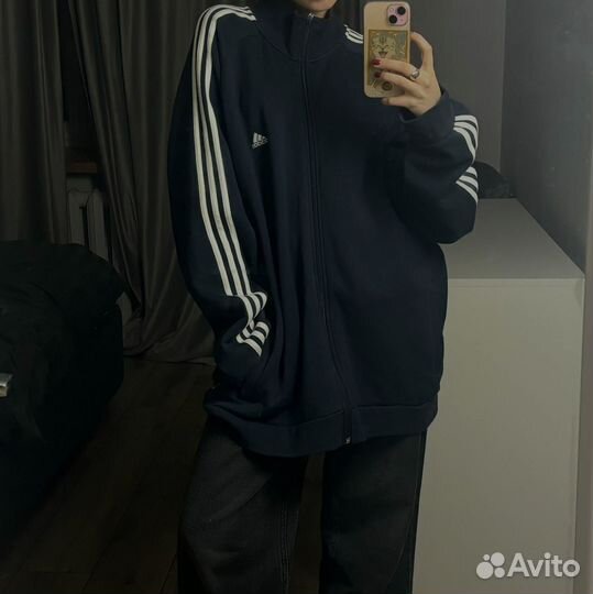 Винтажное худи adidas