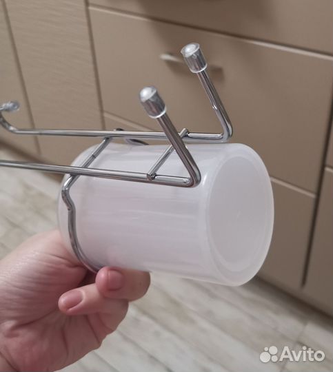Стакан для рейлинга новый