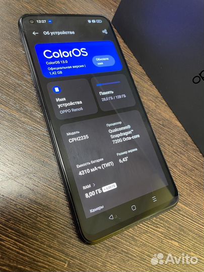 OPPO Reno6, 8/128 ГБ