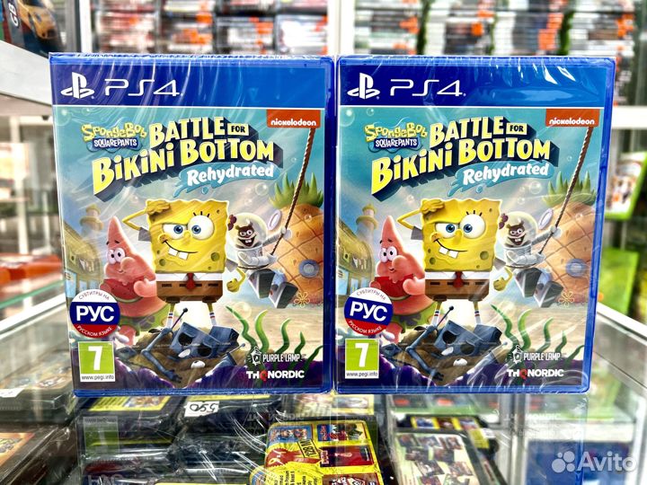 Новый Spongebob Squarepants Ps4/ 5
