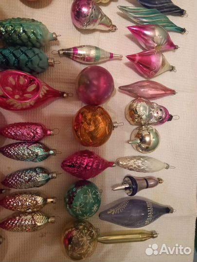 Елочные игрушки СССР