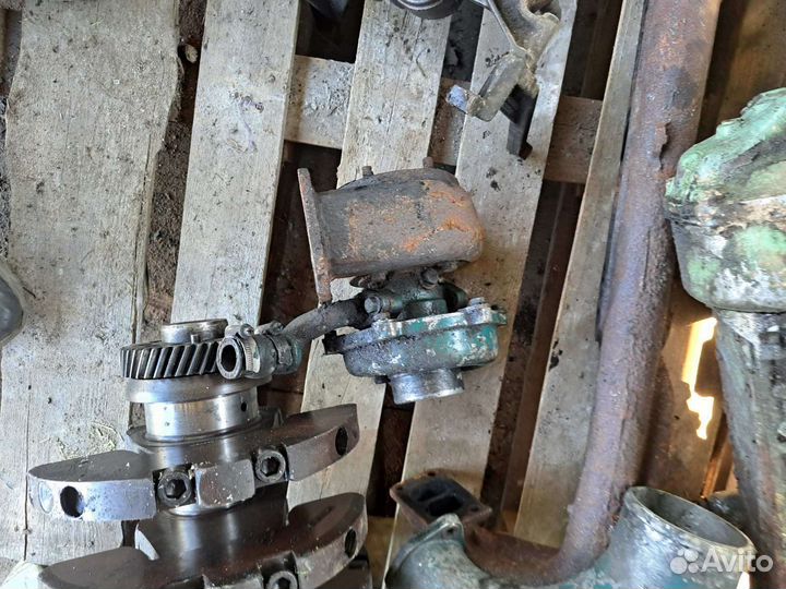 Двигатель мерседес ом 442 в разборе