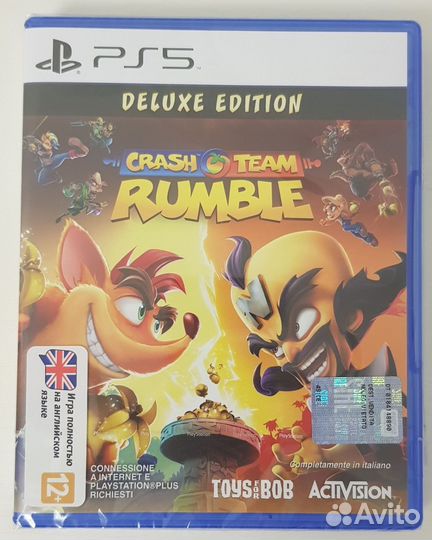 Диск PS5 Crash team rumble