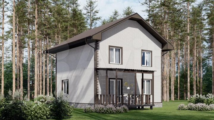 Дом 160 м² на участке 7 сот.