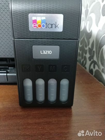 Цветной струйный мфу принтер epson L3210