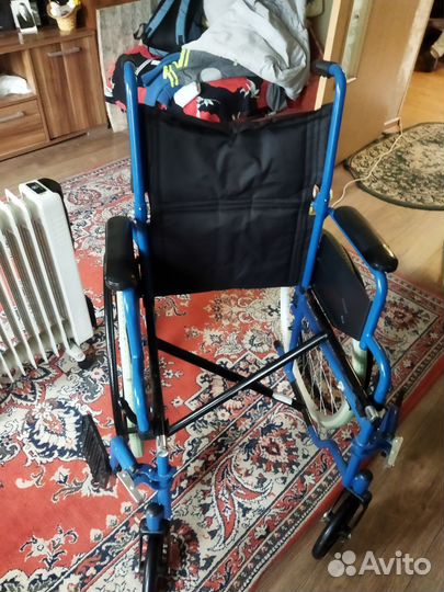 Инвалидная коляска складная бу