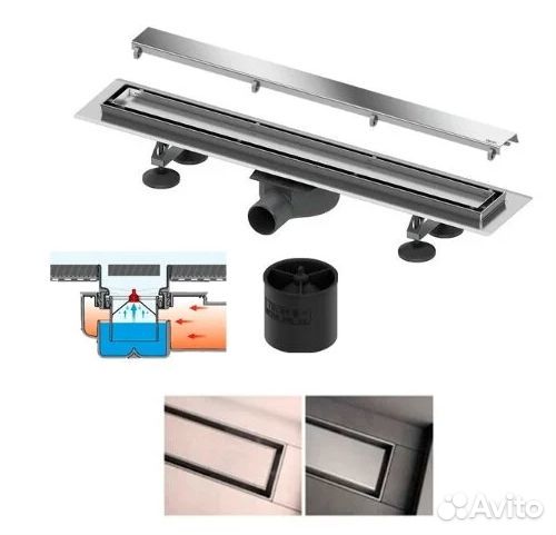 Трап tece под плитку 600