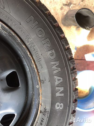 Резина на дисках r14