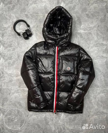 Куртка Пуховик Moncler Maya глянцевый