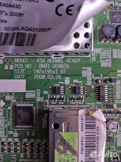 BN41-00982B le40a430t1