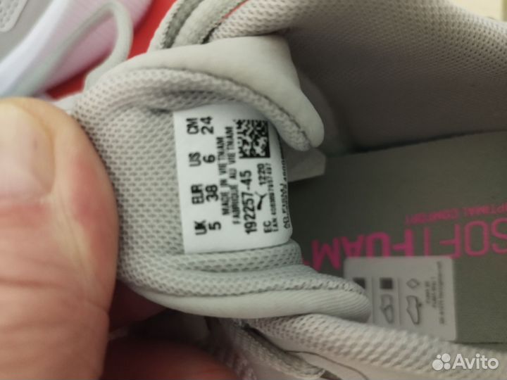 Кроссовки Puma женские 38 р цвет серый