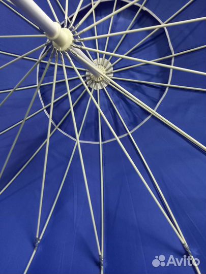 Зонт пляжный Круглый прямоугольный