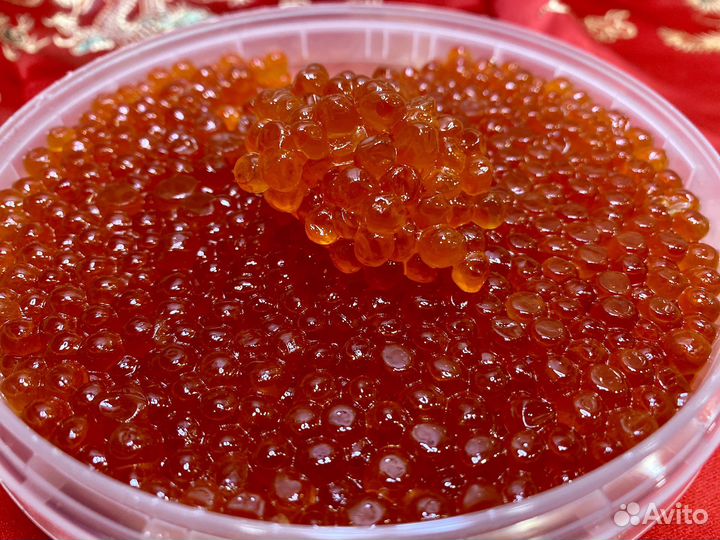 Икра красная Кета путина осень-2023 premium