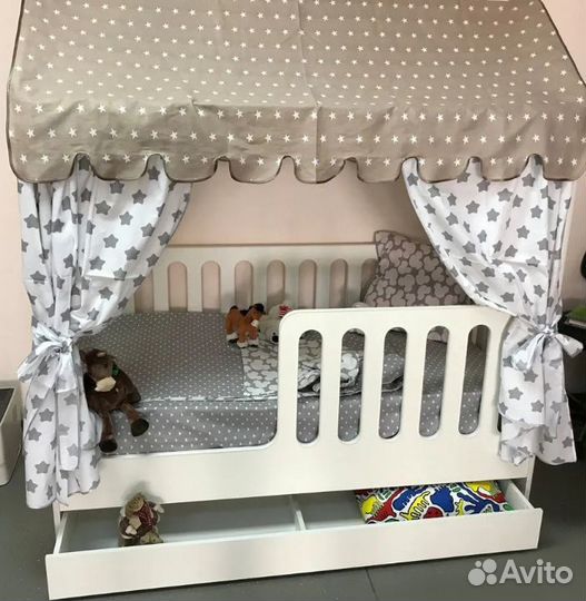 Кровать домик в наличии с доставкой