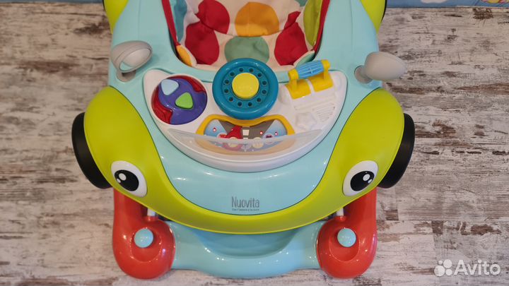 Ходунки nuovita и Машинка Микки Kiddieland