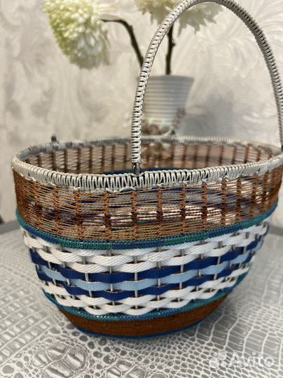 Корзина ручной работы