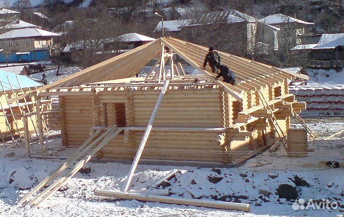 Строительные работы.Фундаменты,Заборы,Крыши,Полы