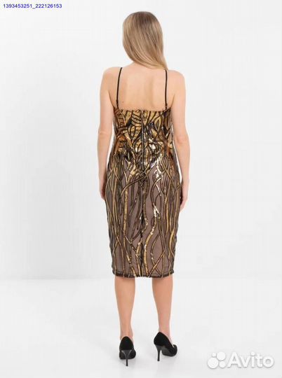 Новогоднее платье с пайетками (Арт.95801)