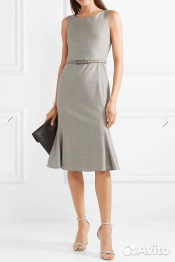 46IT Max Mara платье шерсть/шелк, оригинал