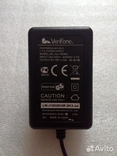 Адаптер питания сетевой 8V 2.25A